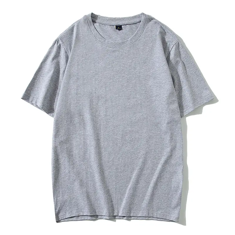 Merceurized Cotton Crew Neck Short Sleeve T-Shirt for Work & Culture - Image 3