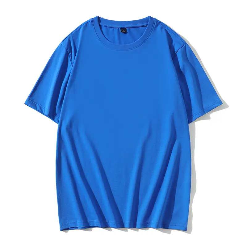 Merceurized Cotton Crew Neck Short Sleeve T-Shirt for Work & Culture - Image 5