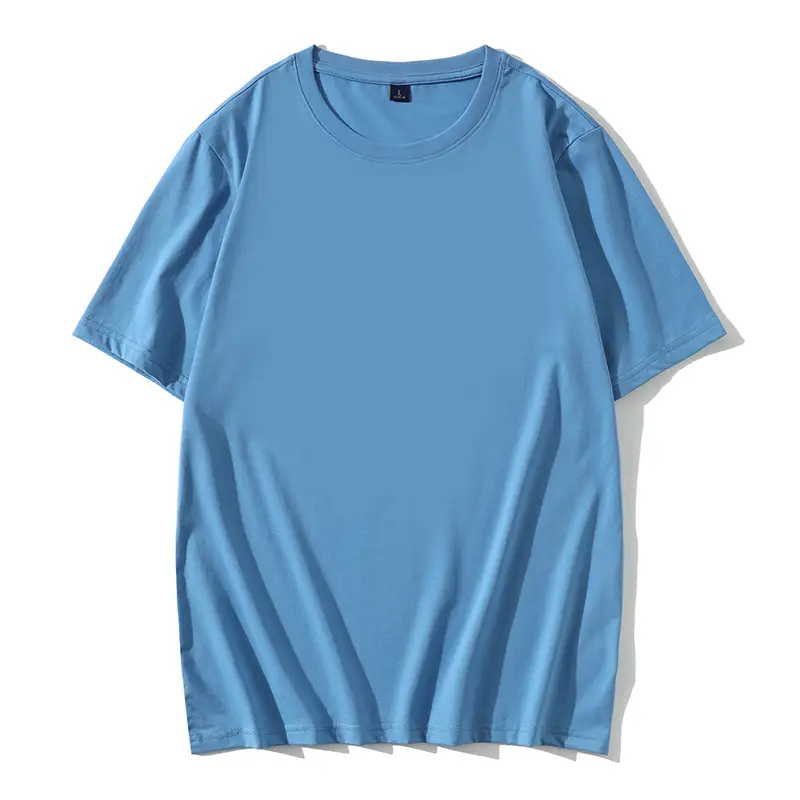Merceurized Cotton Crew Neck Short Sleeve T-Shirt for Work & Culture - Image 6