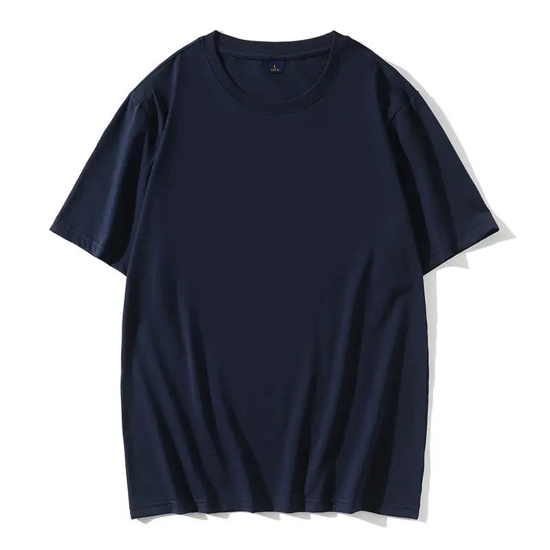 Merceurized Cotton Crew Neck Short Sleeve T-Shirt for Work & Culture - Image 7