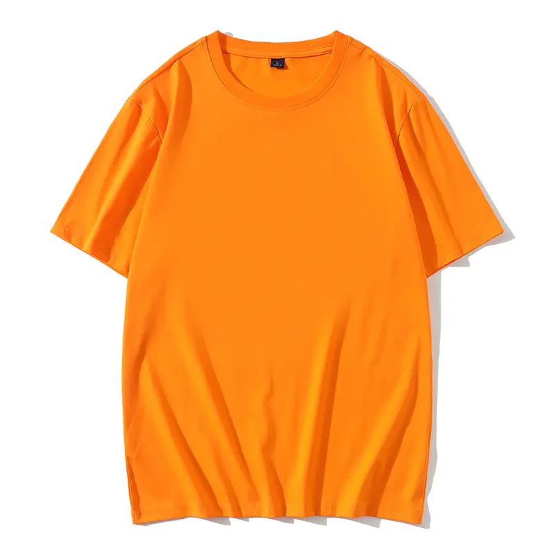 Merceurized Cotton Crew Neck Short Sleeve T-Shirt for Work & Culture - Image 9