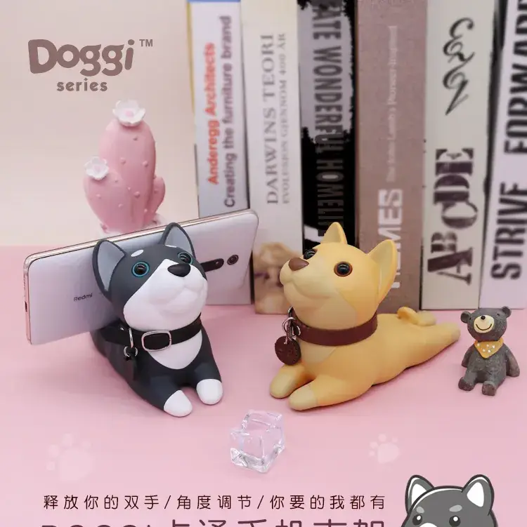 Puppy Cartoon Phone Holder for Office Desk — feature 6