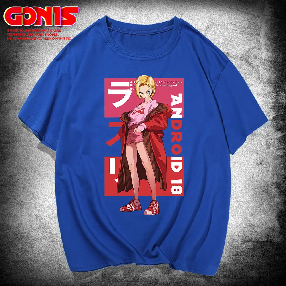 Japanese Anime Dragon Ball T-Shirt White Cotton Summer Men Women