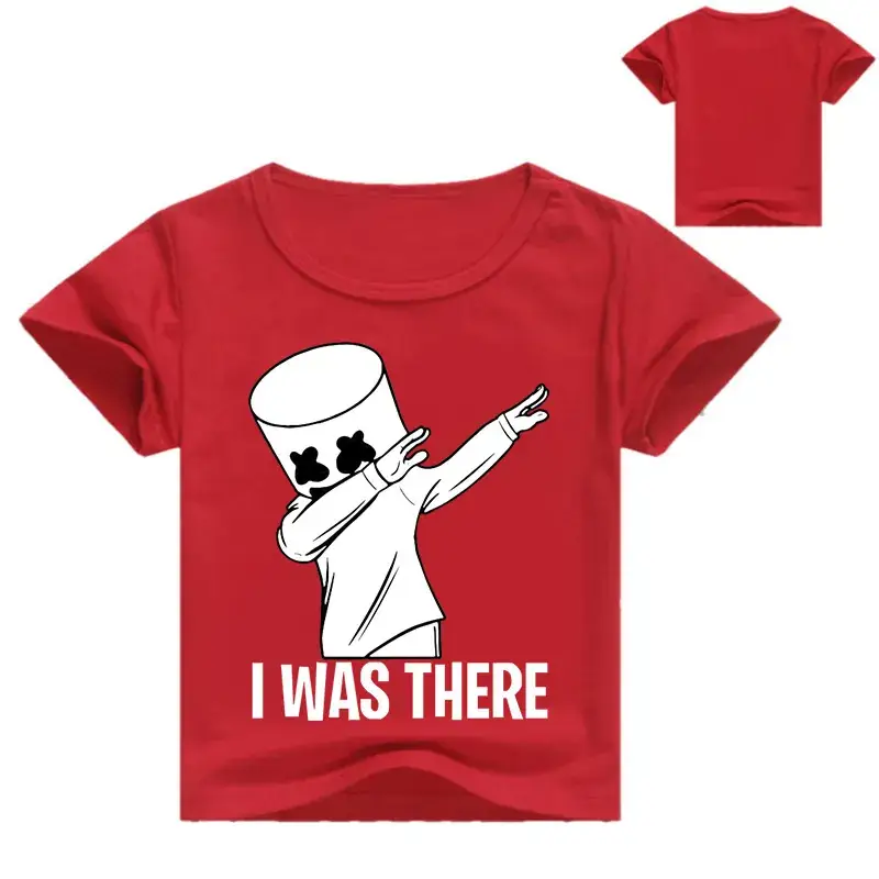 Pink T-Shirt with Cartoon Design 95% Cotton - Image 4