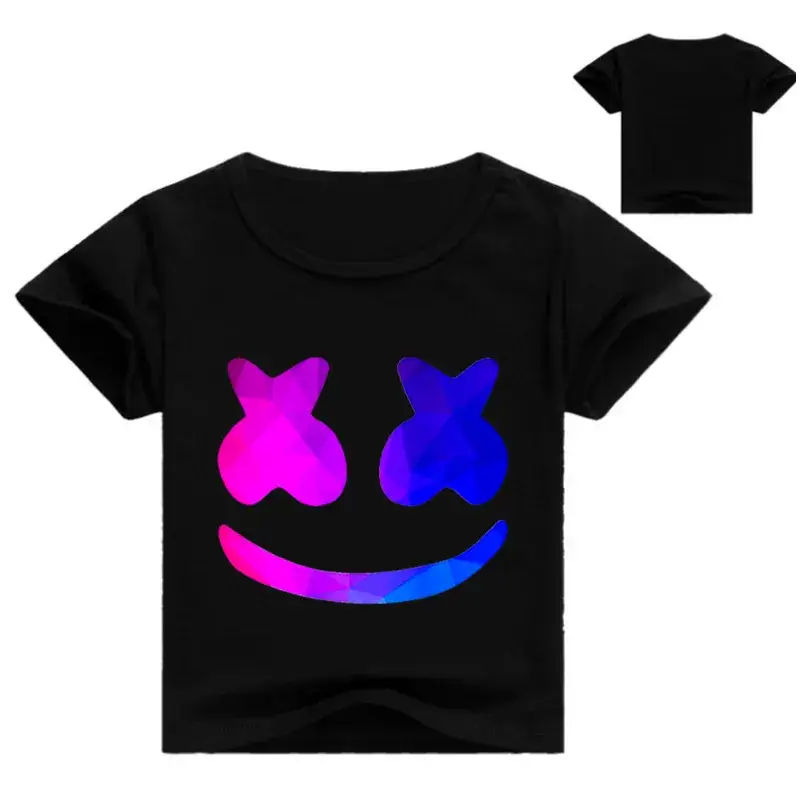 Pink Printed T-Shirt for Girls with Smile Design — feature 7