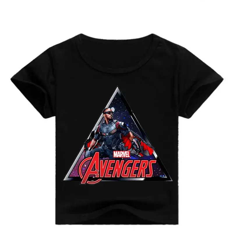 Avengers Boys T-Shirt White Blue 0361 - Image 6