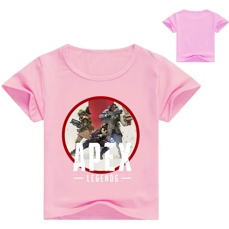 Children's Printed T-Shirt Yellow White Summer Casual - Image 2