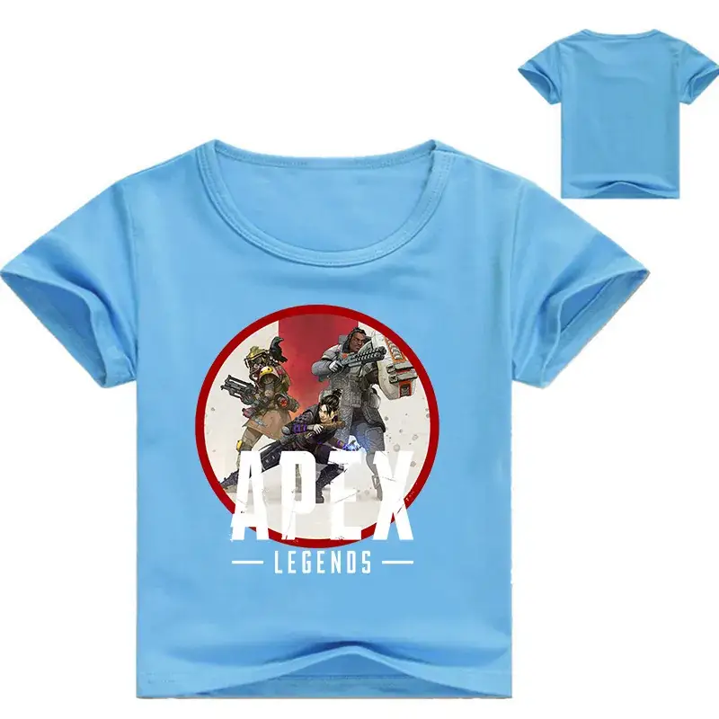Children's Printed T-Shirt Yellow White Summer Casual - Image 7