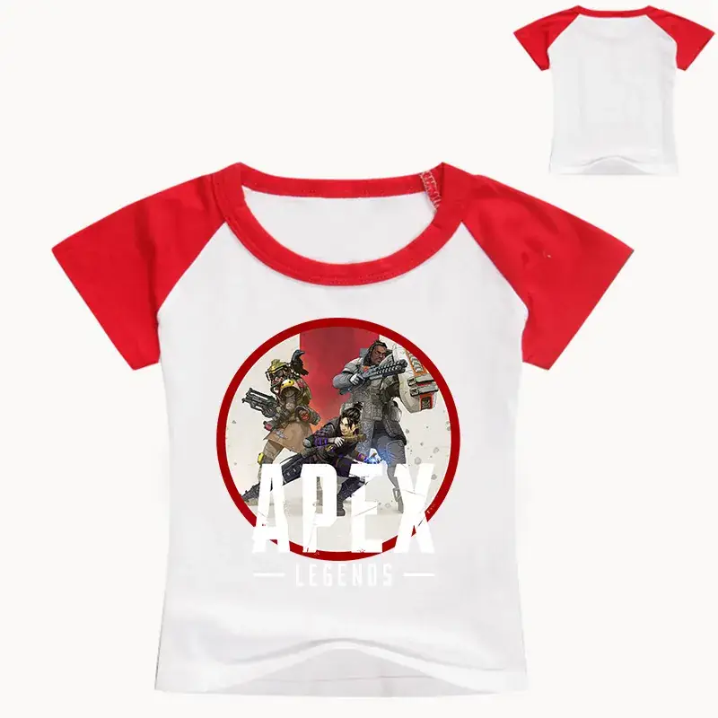 Children's Printed T-Shirt Yellow White Summer Casual - Image 8