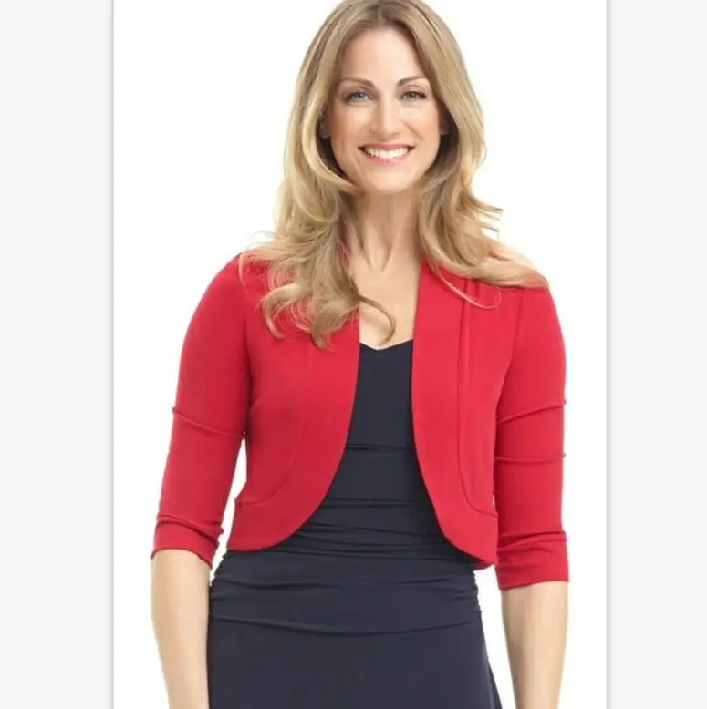 Women's Black Cardigan Short Coat Plus Size Solid Color - Image 3