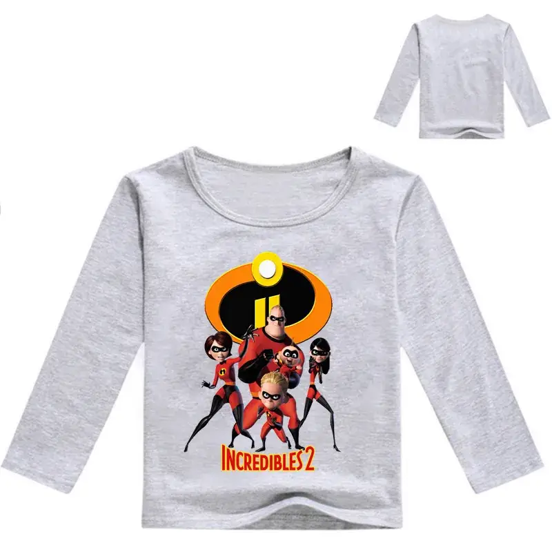 Incredible Z Kids T-Shirt White Black Long Sleeve