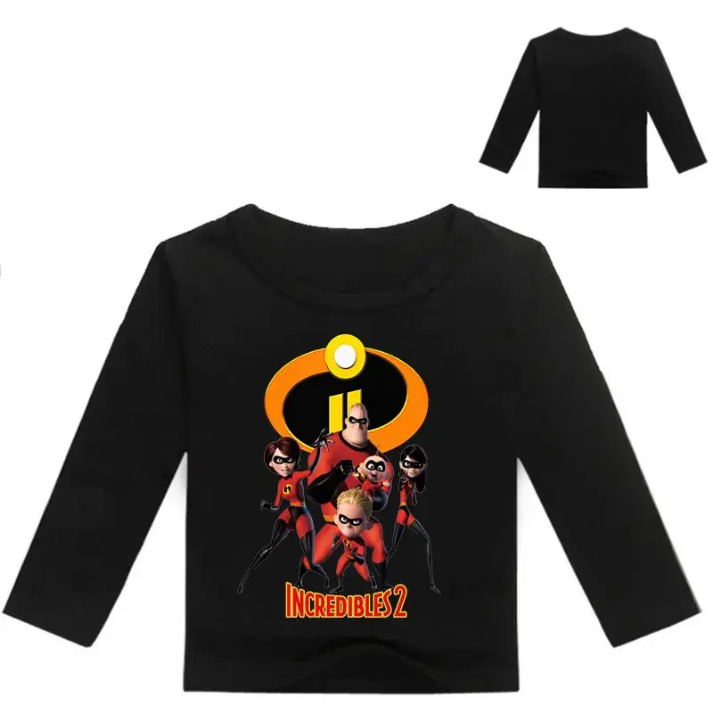Incredible Z Kids T-Shirt White Black Long Sleeve