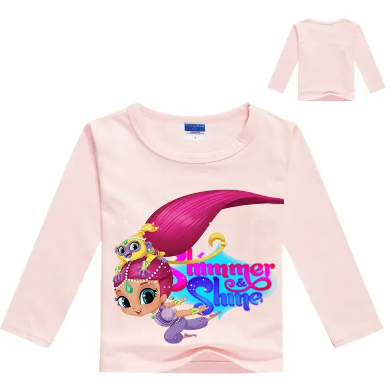 Girls Printed Long Sleeve T-Shirts 7632 — feature 7