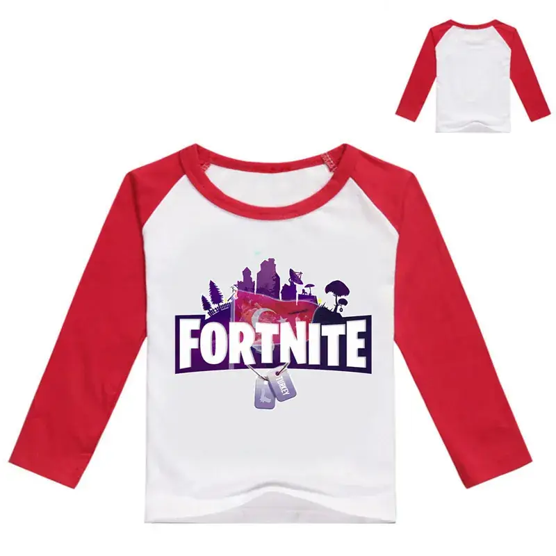 Fortnite Printed Long Sleeve T-Shirt for Girls Purple - Image 12