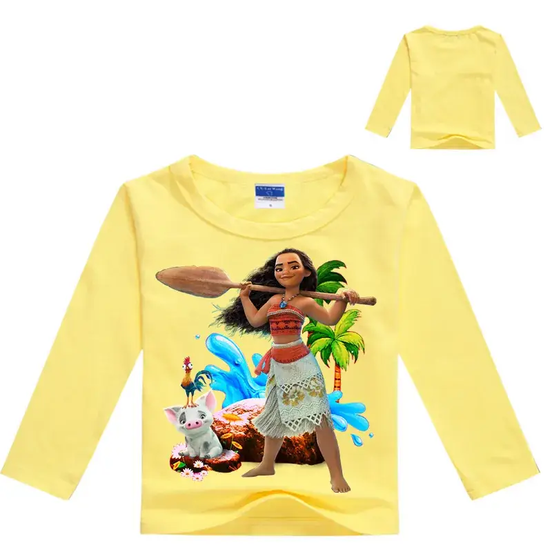 Children's Long Sleeve Printed T-Shirt White 7601 - Image 12