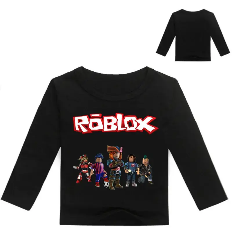 Roblox Kids T-Shirt Yellow White Long Sleeve