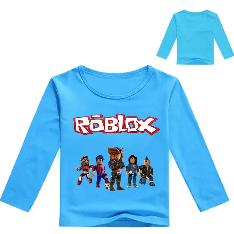Roblox Kids T-Shirt Yellow White Long Sleeve
