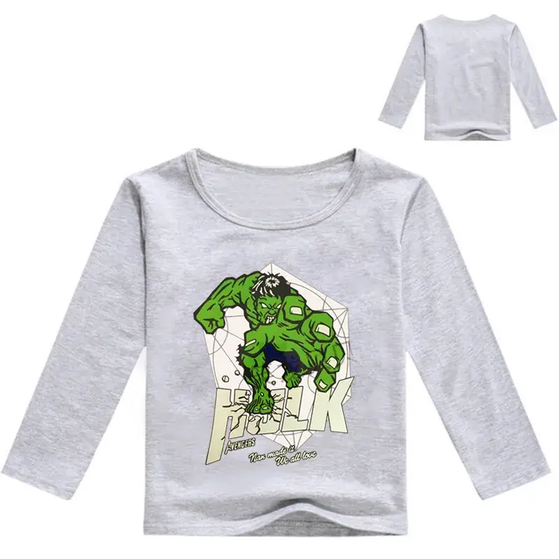 Kids Long Sleeve Hulk T-Shirt Pink - Image 5