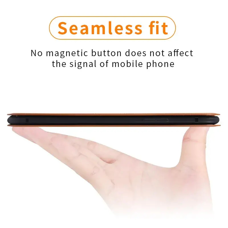 Flip Leather Phone Case for Apple iPhone 15 Pro