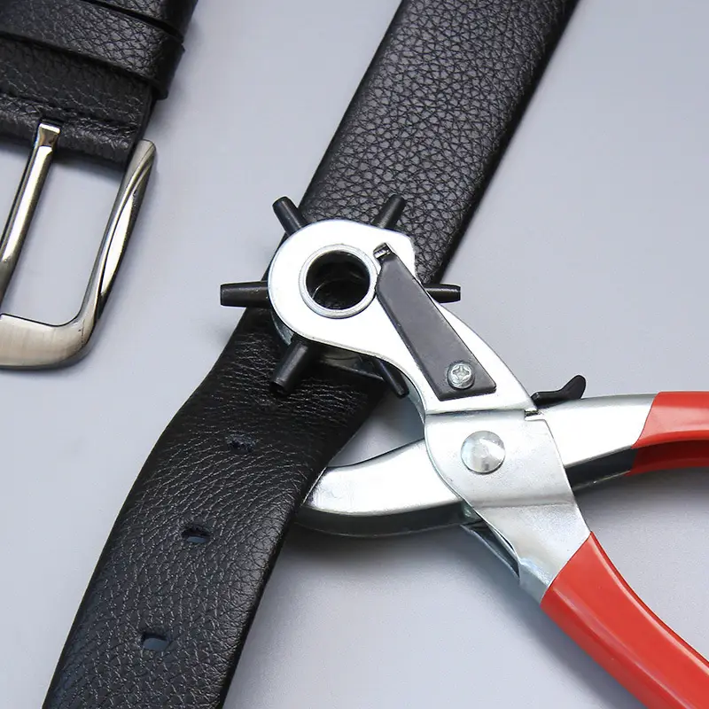 Multi-Function Belt Hole Puncher Red - Image 4
