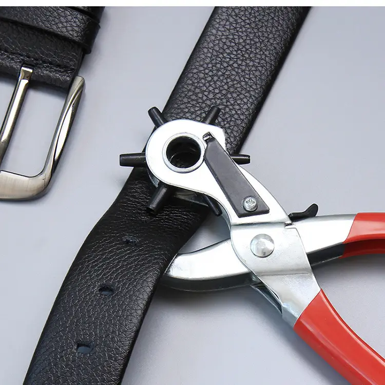 Multi-Function Belt Hole Puncher Red — feature 3