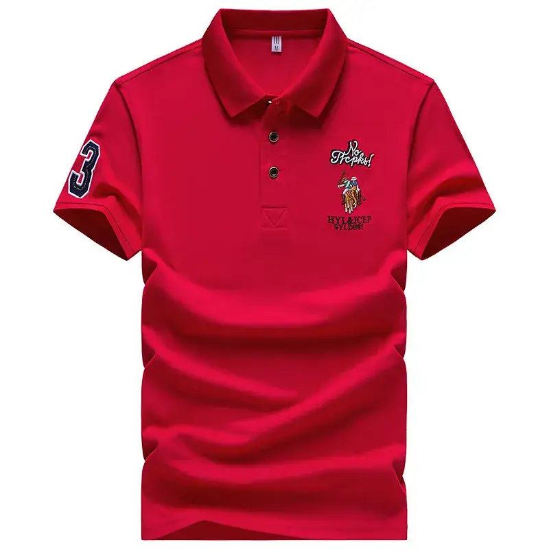 Men's Light Blue Polo Shirt with Wheat Logo & Number 9