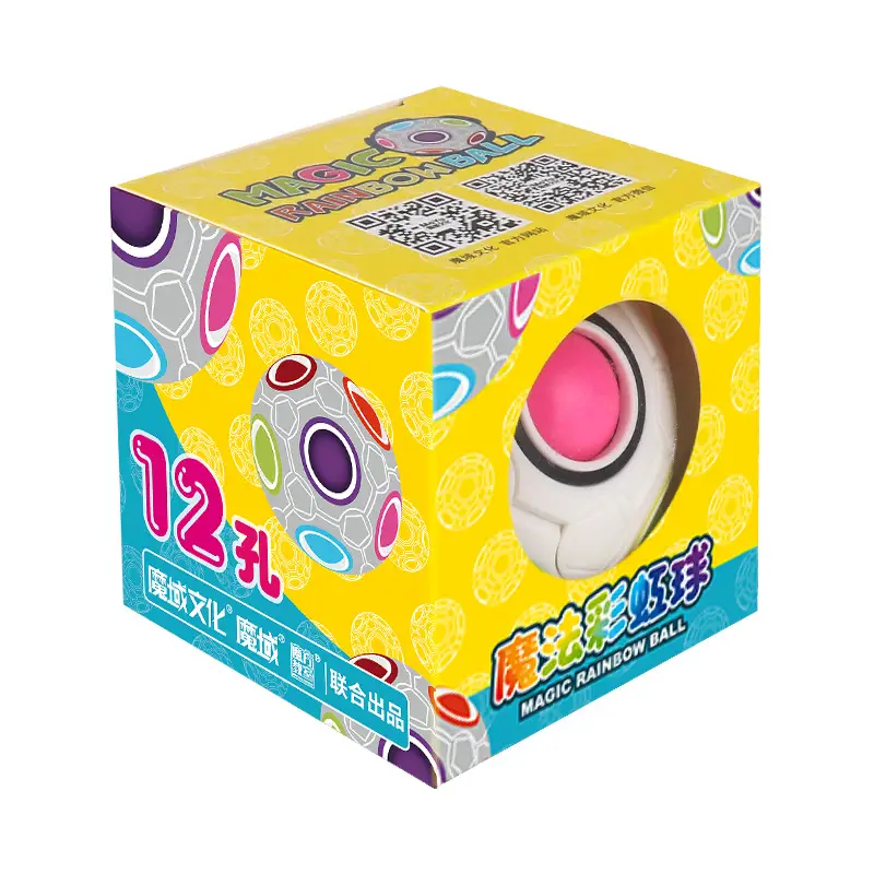 Magic Rainbow Ball 20-hole Educational Toy for Kids - Image 2