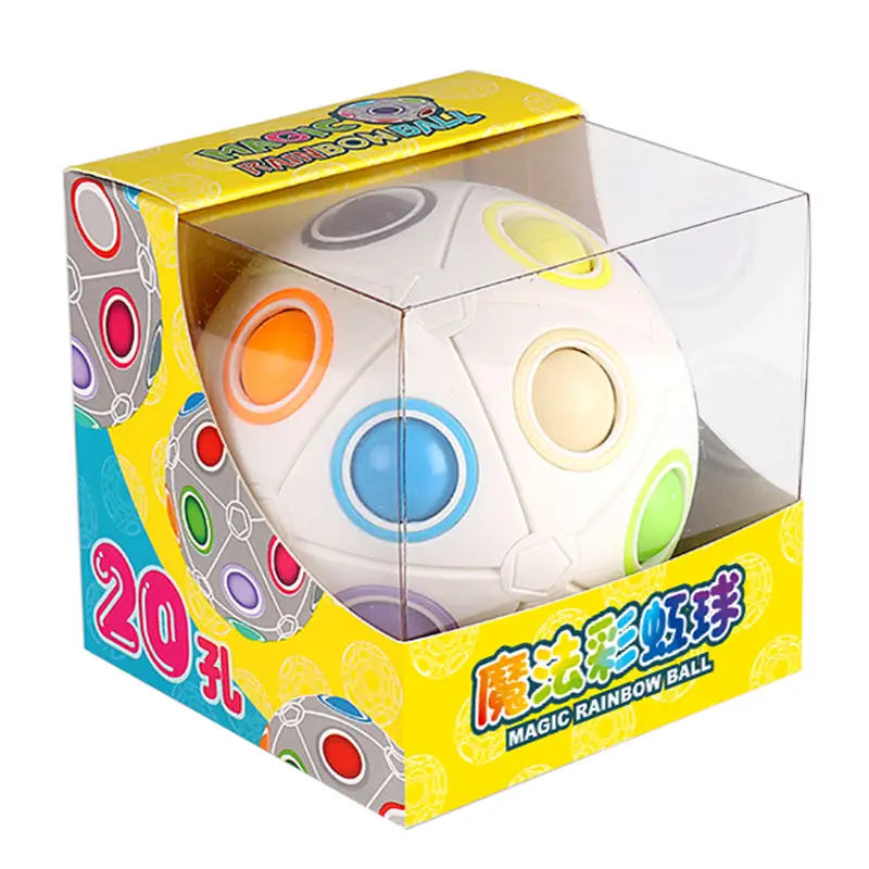 Magic Rainbow Ball 20-hole Educational Toy for Kids - Image 4
