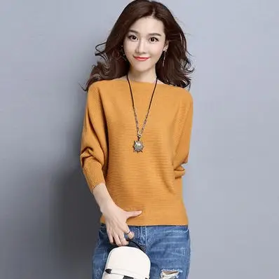 Women Loose Knit Sweater 2020 Spring Autumn - Image 11