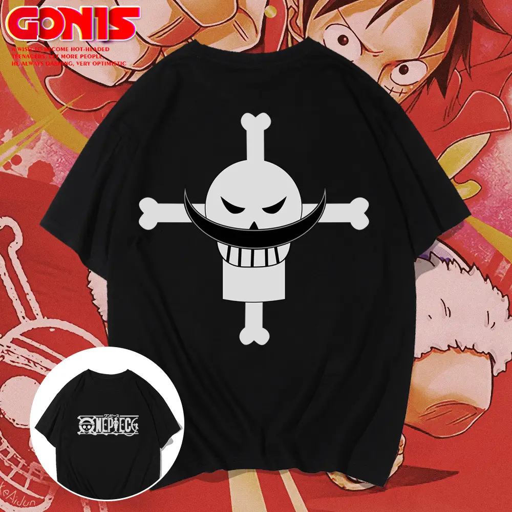 Men Women White Beard Printed T-Shirt Summer Casual - Image 7