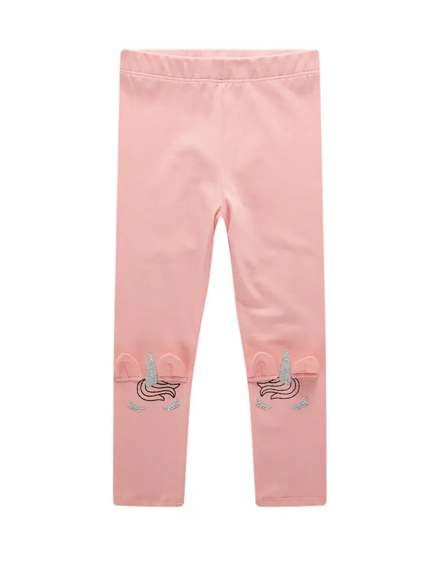 Pink Slim Fit Girls Leggings European American British Style - Image 6