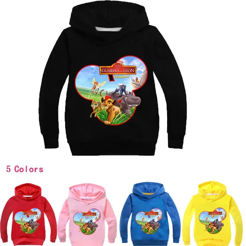 Pink Kids Hooded Hoodie with Disney Design — feature 2
