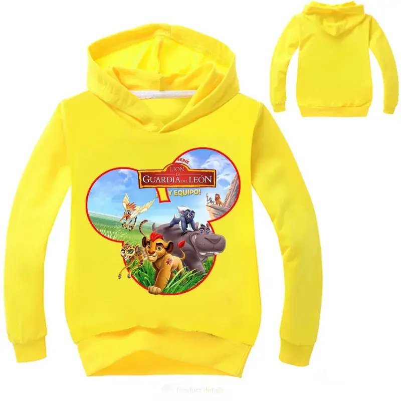 Pink Kids Hooded Hoodie with Disney Design — feature 6