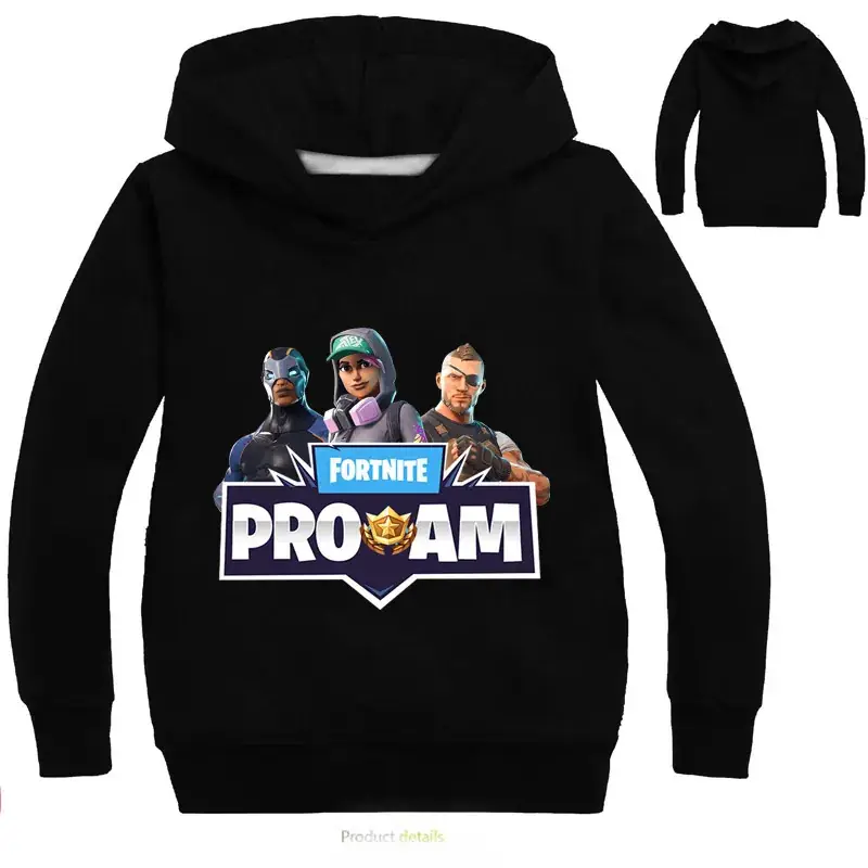 FOTOTITE PRO TEAM Grey Hoodie for Kids 2018 — feature 4