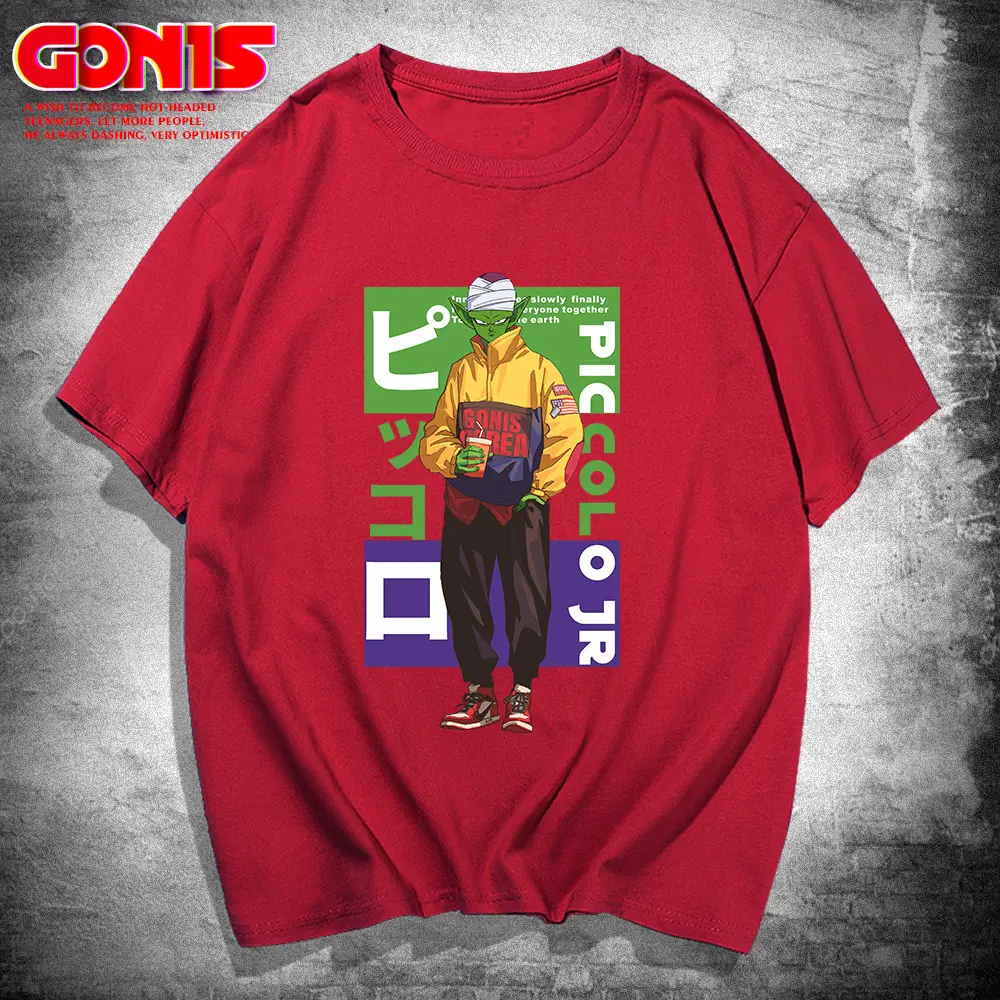 Men Graphic T-Shirt Yellow Bick Devil High School Design - Image 4