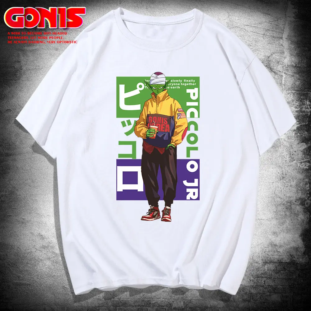 Men Graphic T-Shirt Yellow Bick Devil High School Design - Image 2