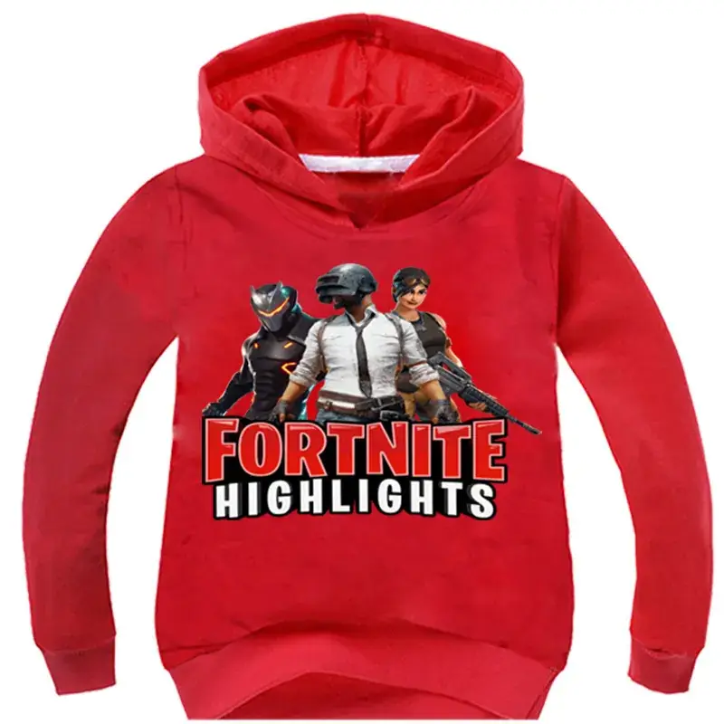 Fortnite Highlights Yellow Hooded Sweatshirt for Boys
