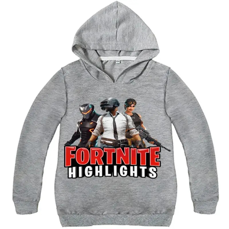 Fortnite Highlights Yellow Hooded Sweatshirt for Boys