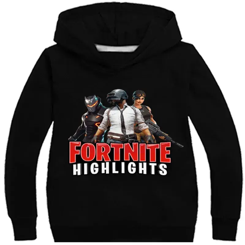 Fortnite Highlights Yellow Hooded Sweatshirt for Boys