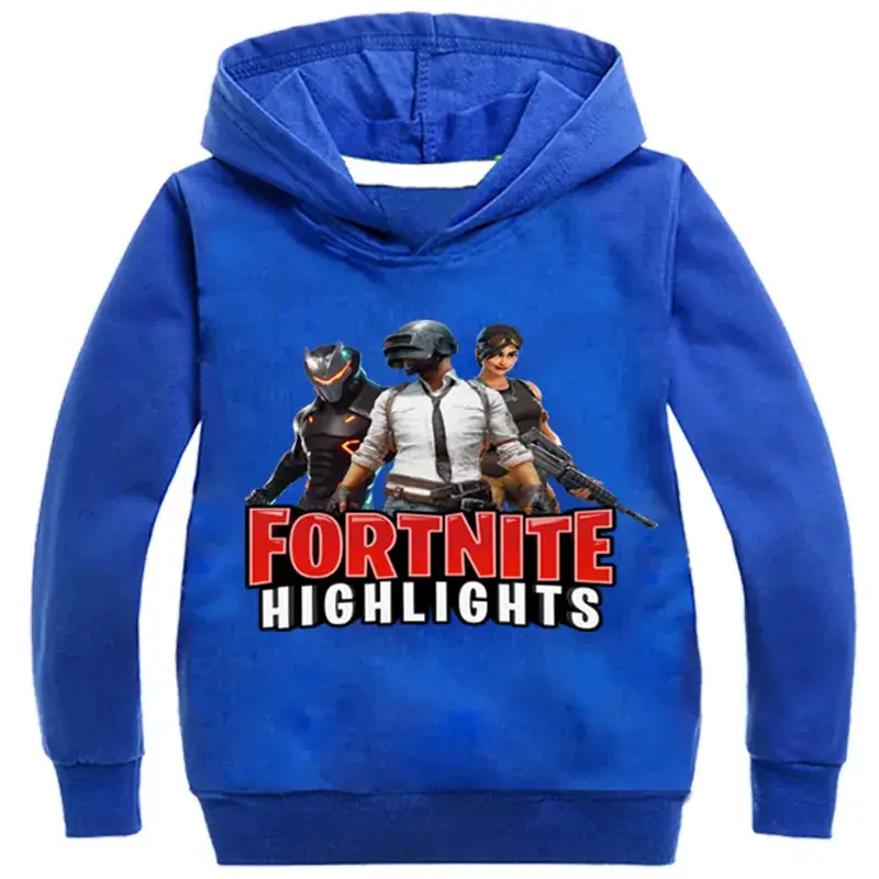 Fortnite Highlights Yellow Hooded Sweatshirt for Boys