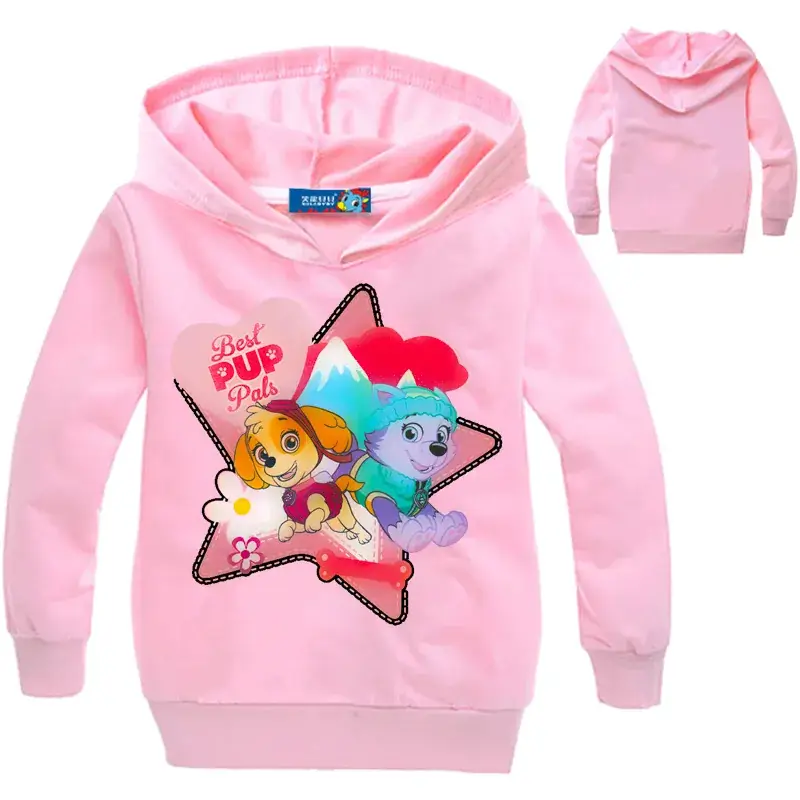 Children's Yellow Star Print Hoodie Set — feature 4