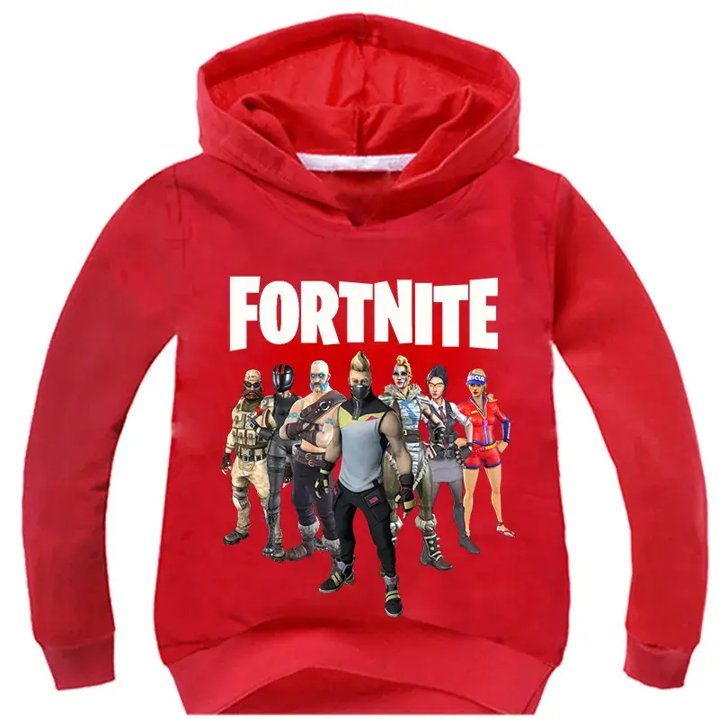 Fortnite Hoodie for Kids Blue Medium to XL