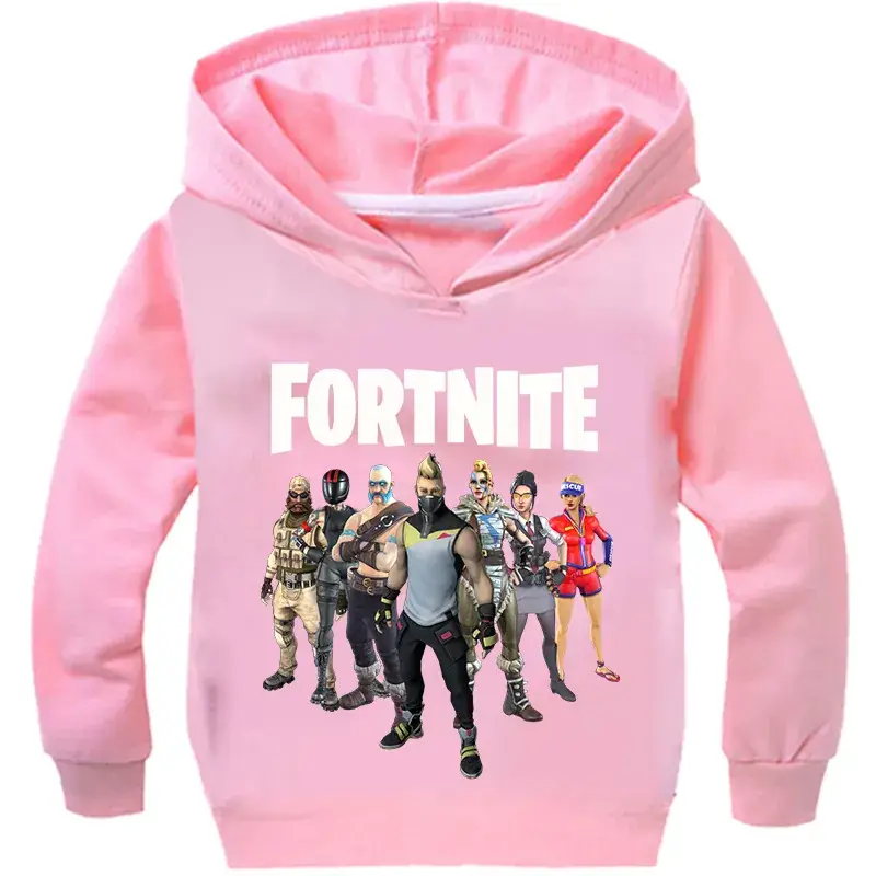 Fortnite Hoodie for Kids Blue Medium to XL — feature 3