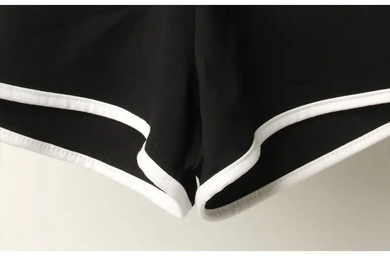 Women Navy Blue Trim Shorts 2021 — feature 23