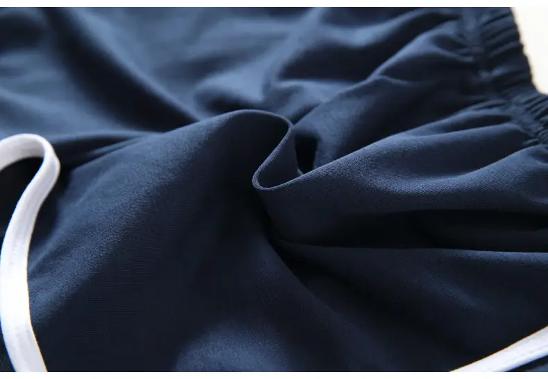 Women Navy Blue Trim Shorts 2021 — feature 31