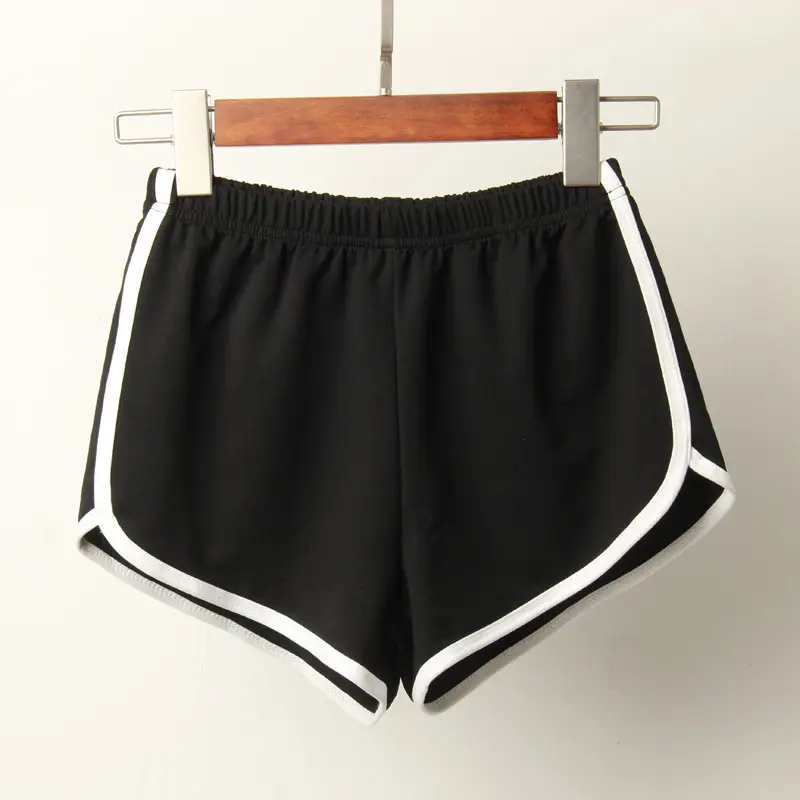 Women Navy Blue Trim Shorts 2021 - Image 4