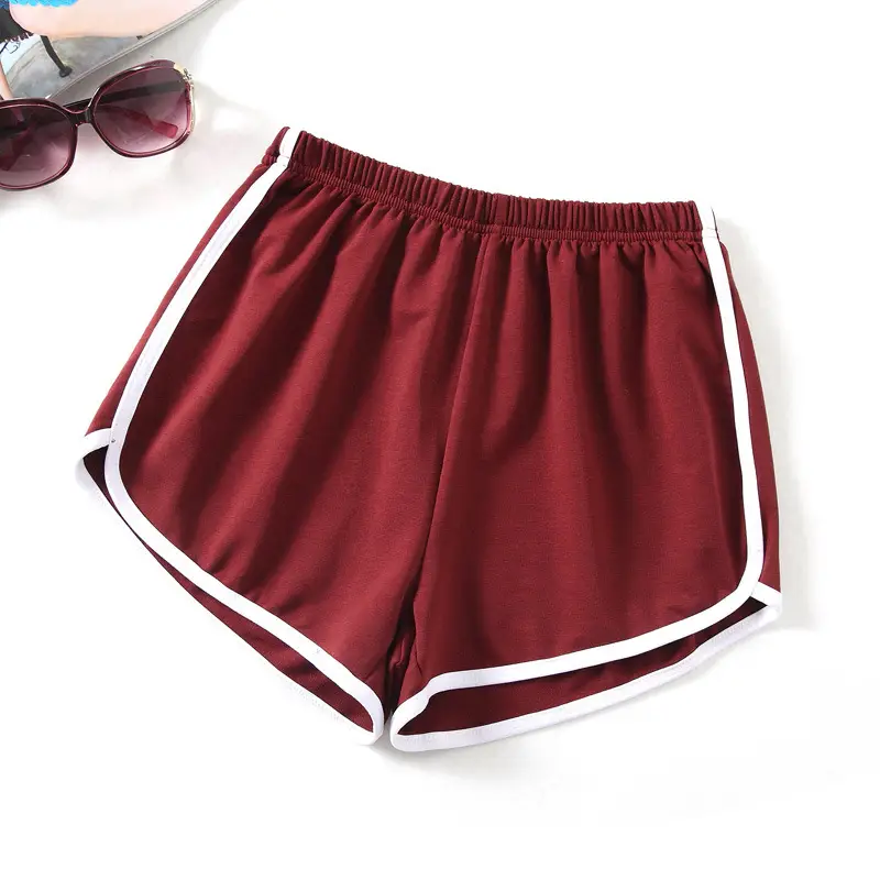 Women Navy Blue Trim Shorts 2021 - Image 5