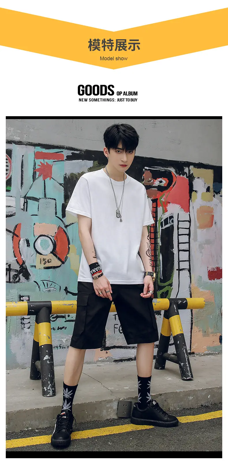 Men Grey Cotton T-Shirt 230g Long Sleeve — feature 14