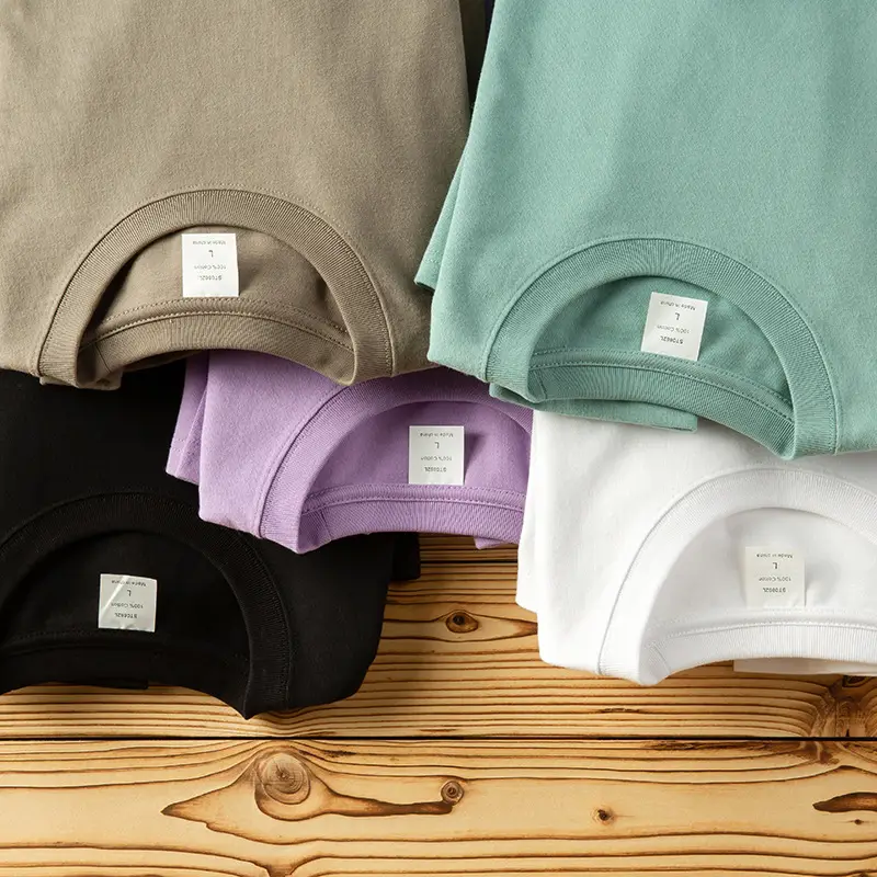Men Grey Cotton T-Shirt 230g Long Sleeve — feature 24