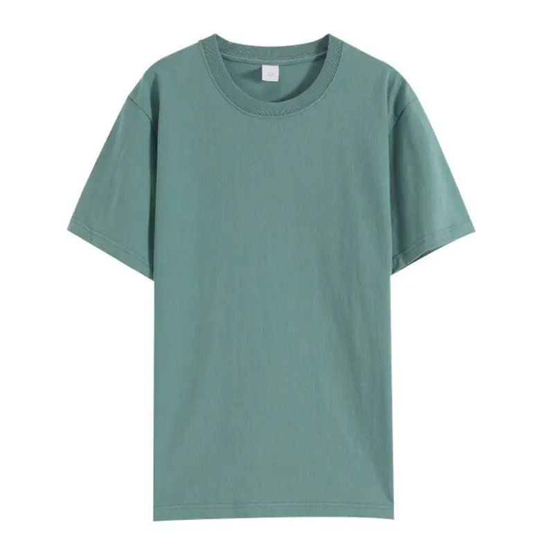 Men Grey Cotton T-Shirt 230g Long Sleeve - Image 5